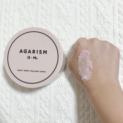Q+Me スウィート ボム タラソ スクラブ/AGARISM/バスト・ヒップケアを使ったクチコミ(3枚目)