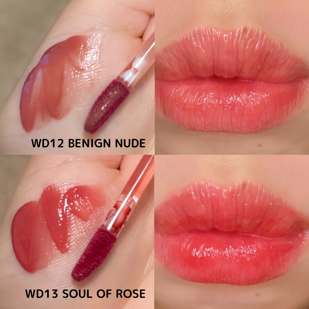 ザ ウォータリーデューティント/MERZY/リップティントを使ったクチコミ（2枚目）