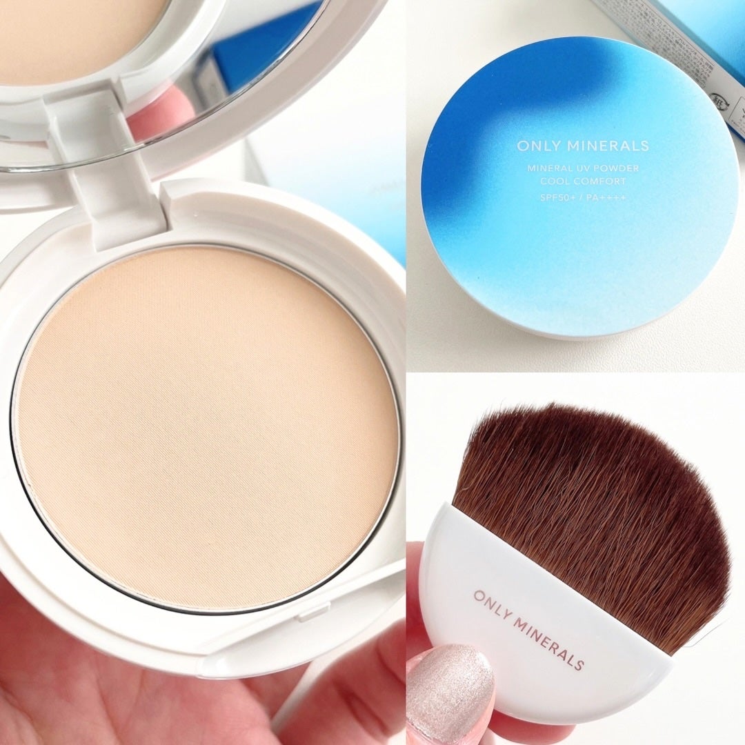 ミネラルUVパウダーS クールコンフォート/ONLY MINERALS/プレストパウダーを使ったクチコミ(3枚目)