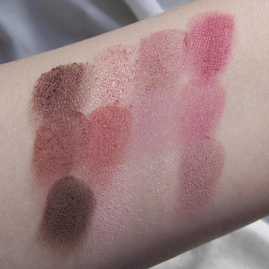 ソフトブラーリングアイパレット/wakemake/アイシャドウパレットを使ったクチコミ（3枚目）