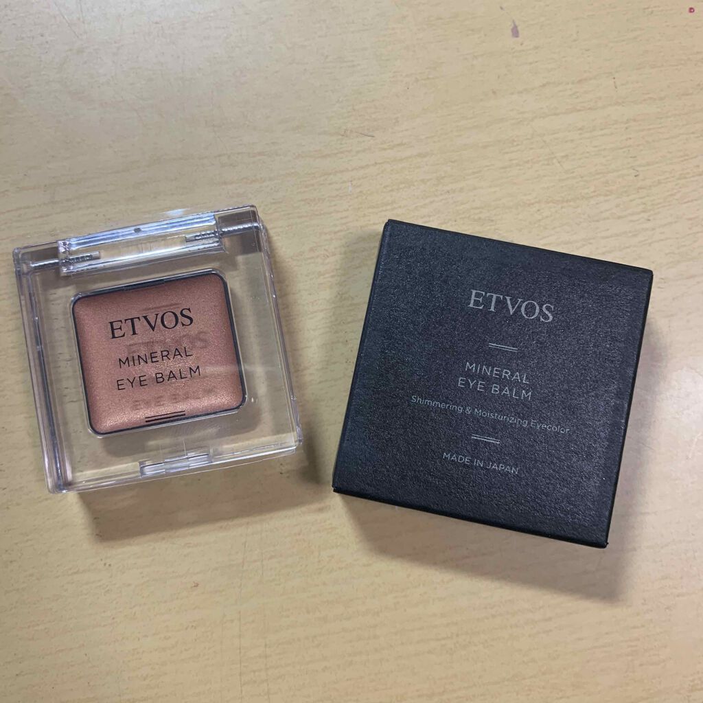 ミネラルアイバーム/エトヴォス/ジェル・クリームアイシャドウを使ったクチコミ(1枚目)