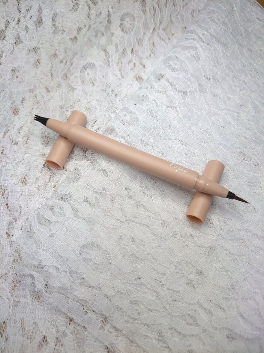 仕込みアイライナー /Fujiko/リキッドアイライナーを使ったクチコミ(1枚目)