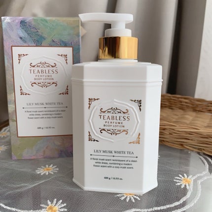パフュームボディローション リリィムスクホワイトティー/TEABLESS/ボディローションを使ったクチコミ(7枚目)