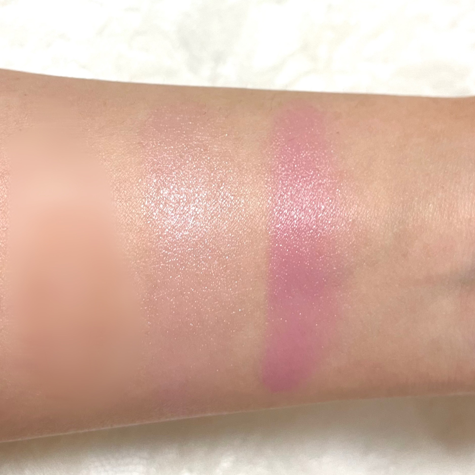 グロウメルティングパレット/QUA-T/ジェル・クリームチークを使ったクチコミ（3枚目）