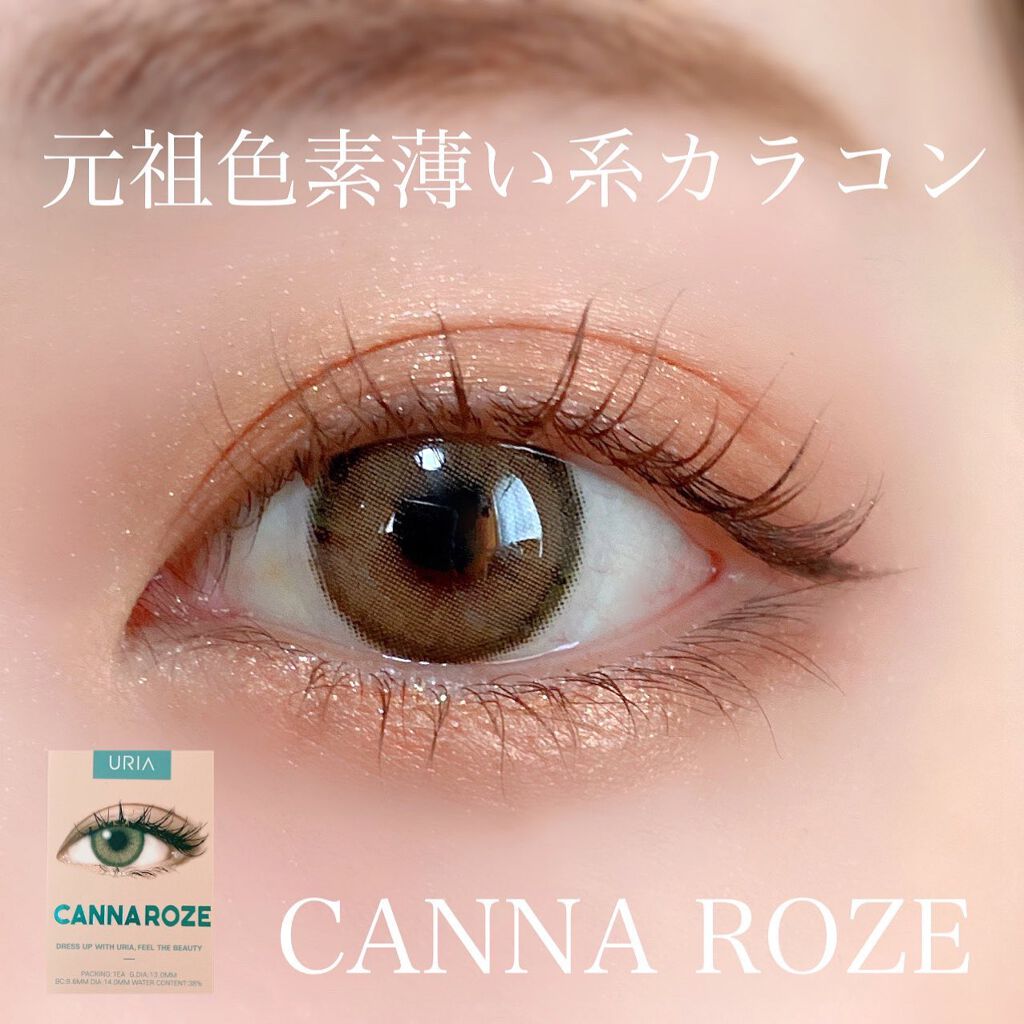 CANNA ROZE 1year/URIA i-DOL/カラーコンタクトレンズを使ったクチコミ(1枚目)