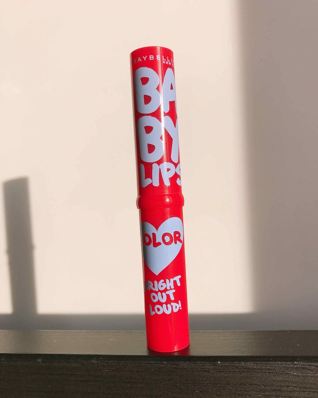 リップクリーム カラー BABY LIPS/MAYBELLINE NEW YORK/リップケアを使ったクチコミ(1枚目)