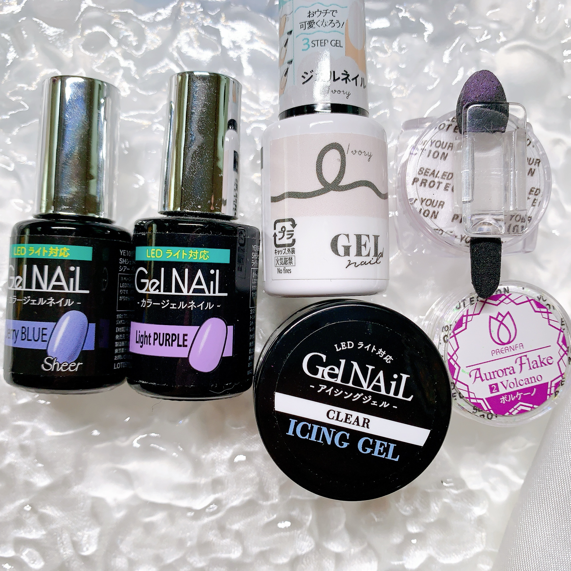 ジェルネイル（ライト対応）/セリア/ジェルネイルを使ったクチコミ（3枚目）