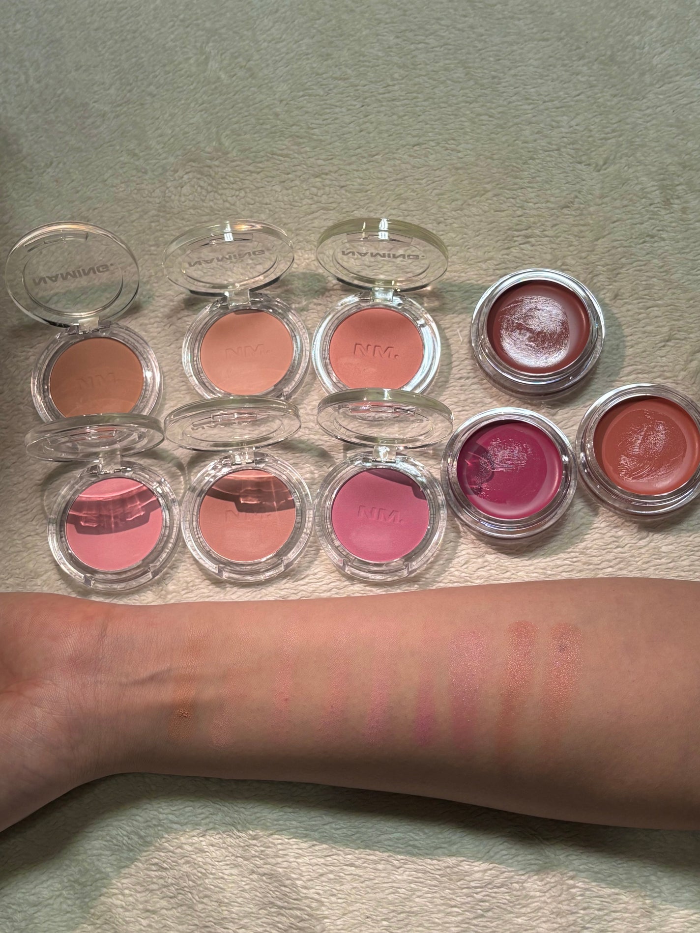 ネーミング フラッフィーパウダーブラッシュ/NAMING./パウダーチークを使ったクチコミ(9枚目)