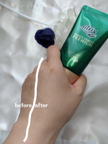 ビューティーチャージプレミアム 瞬間つや美肌 桜の香り/アトリックス/ハンドクリームを使ったクチコミ(4枚目)