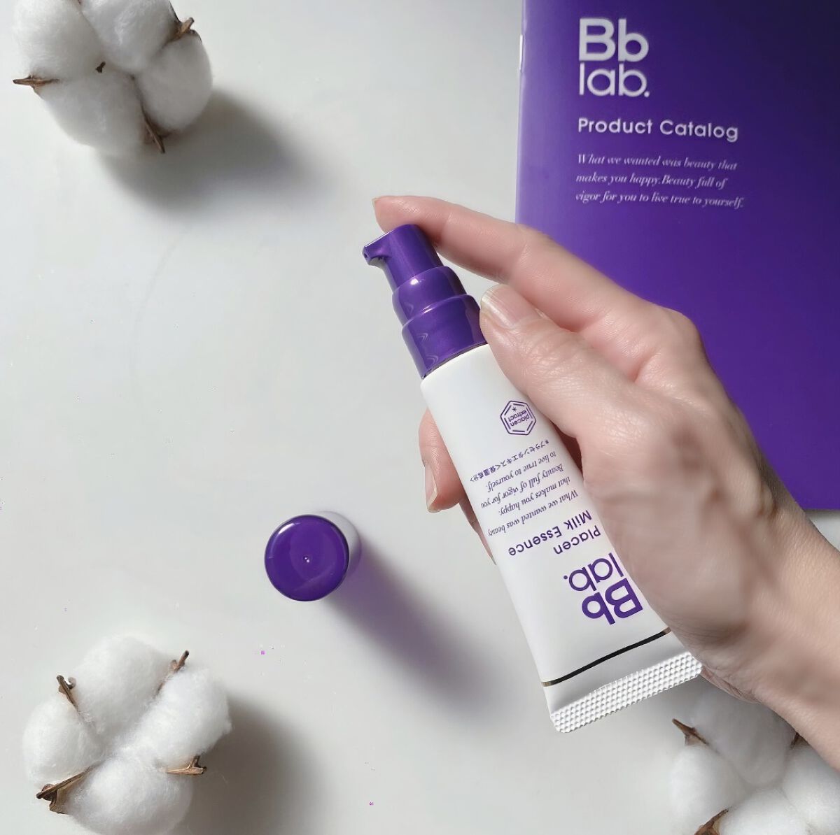 プラセンミルクエッセンス/Bb lab./美容液を使ったクチコミ（2枚目）