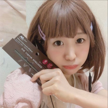 ニブ リクイドアイライナー BR1/ATSUSHI NAKASHIMA Cosme/リキッドアイライナーを使ったクチコミ(3枚目)