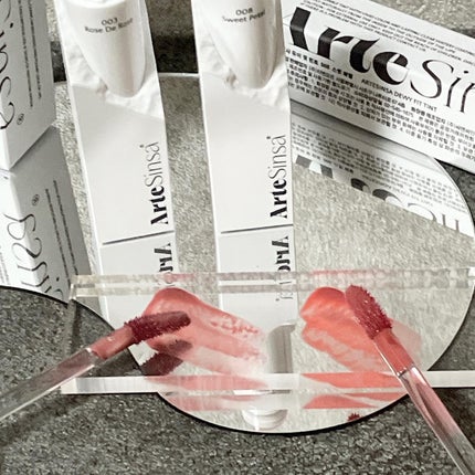 ビルダブルデューイフィットティント/ArteSinsa/リップティントを使ったクチコミ(8枚目)