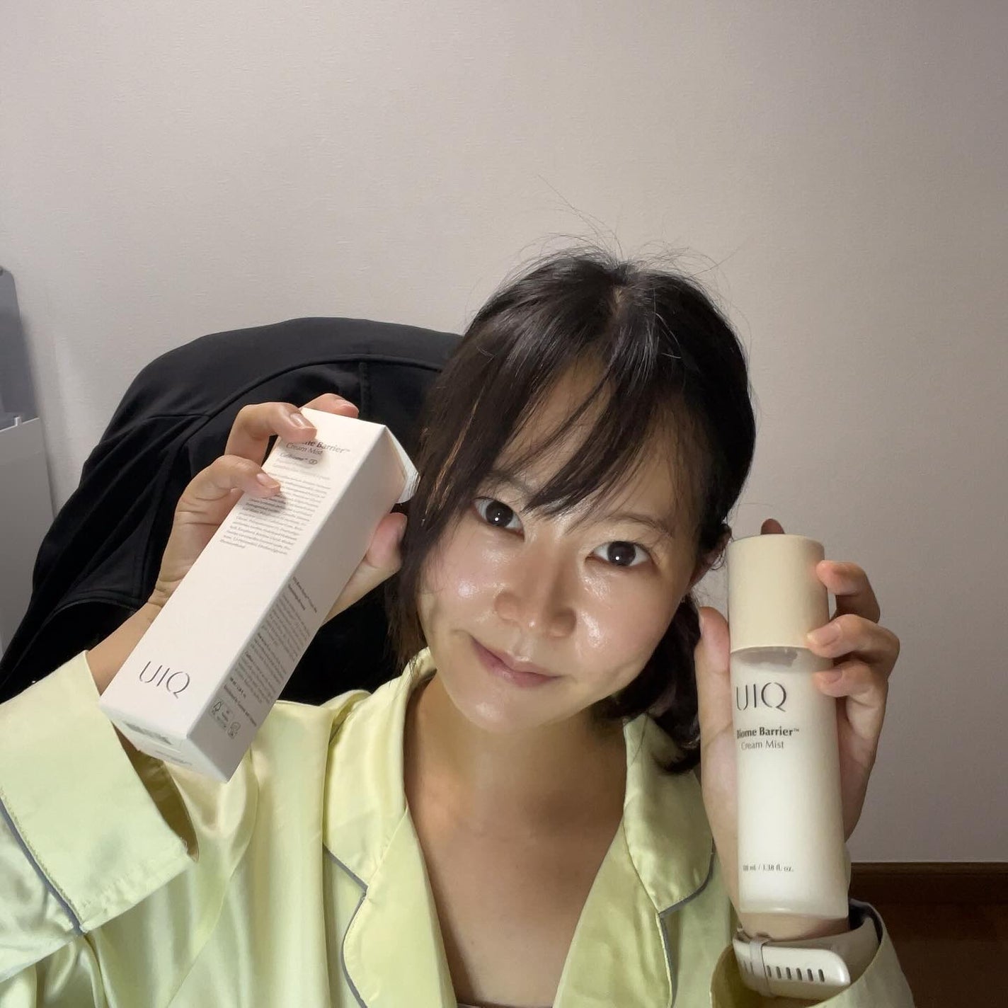 バイオームバリア クリームミスト/UIQ/ミスト状化粧水を使ったクチコミ(5枚目)