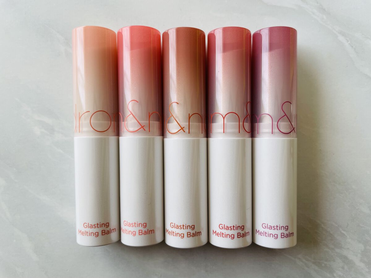 グラスティングメルティングバーム/rom&nd/リップバームを使ったクチコミ（1枚目）