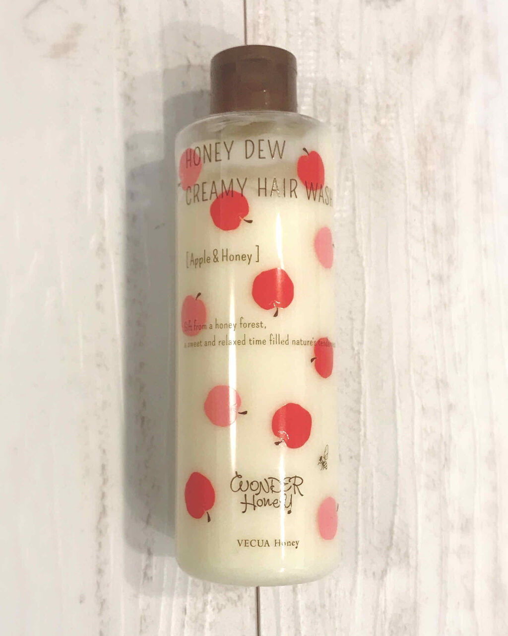 ワンダーハニー 潤い髪のクリーミーウォッシュ ＜シャンプー＞/VECUA Honey/市販シャンプーを使ったクチコミ（1枚目）