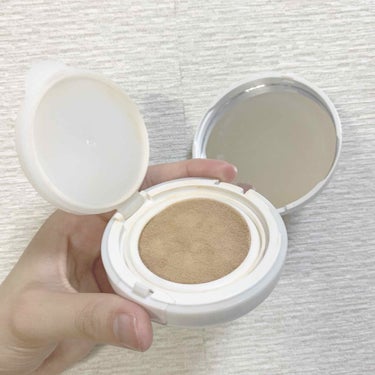 プレシャスミネラル エニークッション SPF50+/PA+++ W13 ナチュラルベージュ/ETUDE/クッションファンデーションを使ったクチコミ（2枚目）