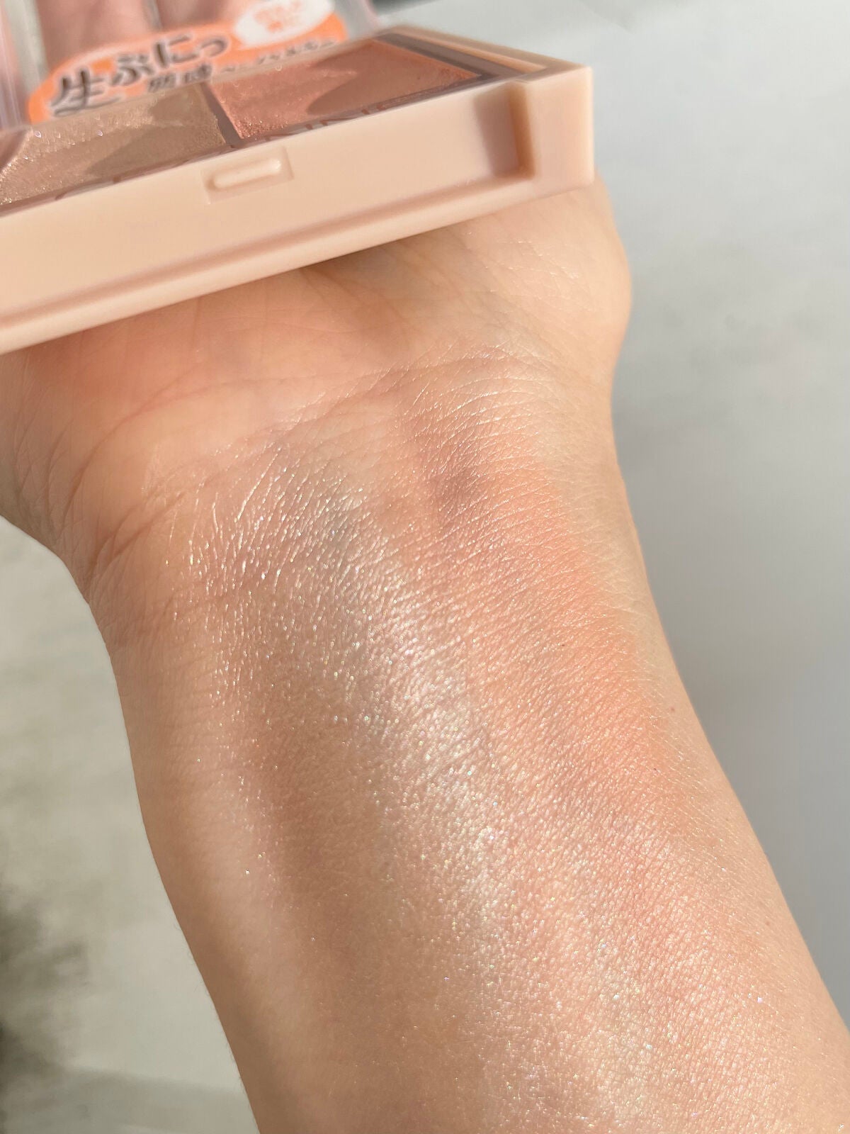 フェイスグロウカラー/CEZANNE/クリームハイライトを使ったクチコミ(3枚目)