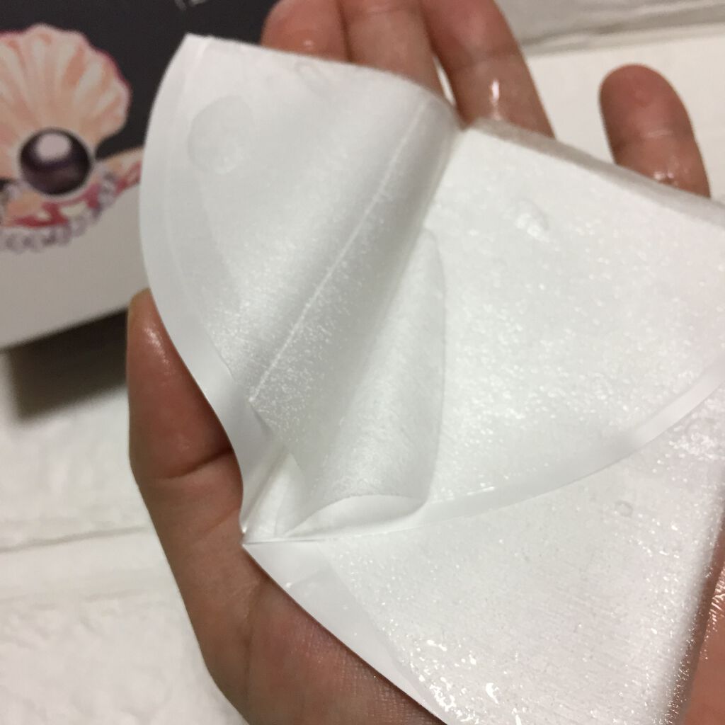 黒真珠マスク/我的美麗日記/シートマスク・パックを使ったクチコミ(2枚目)