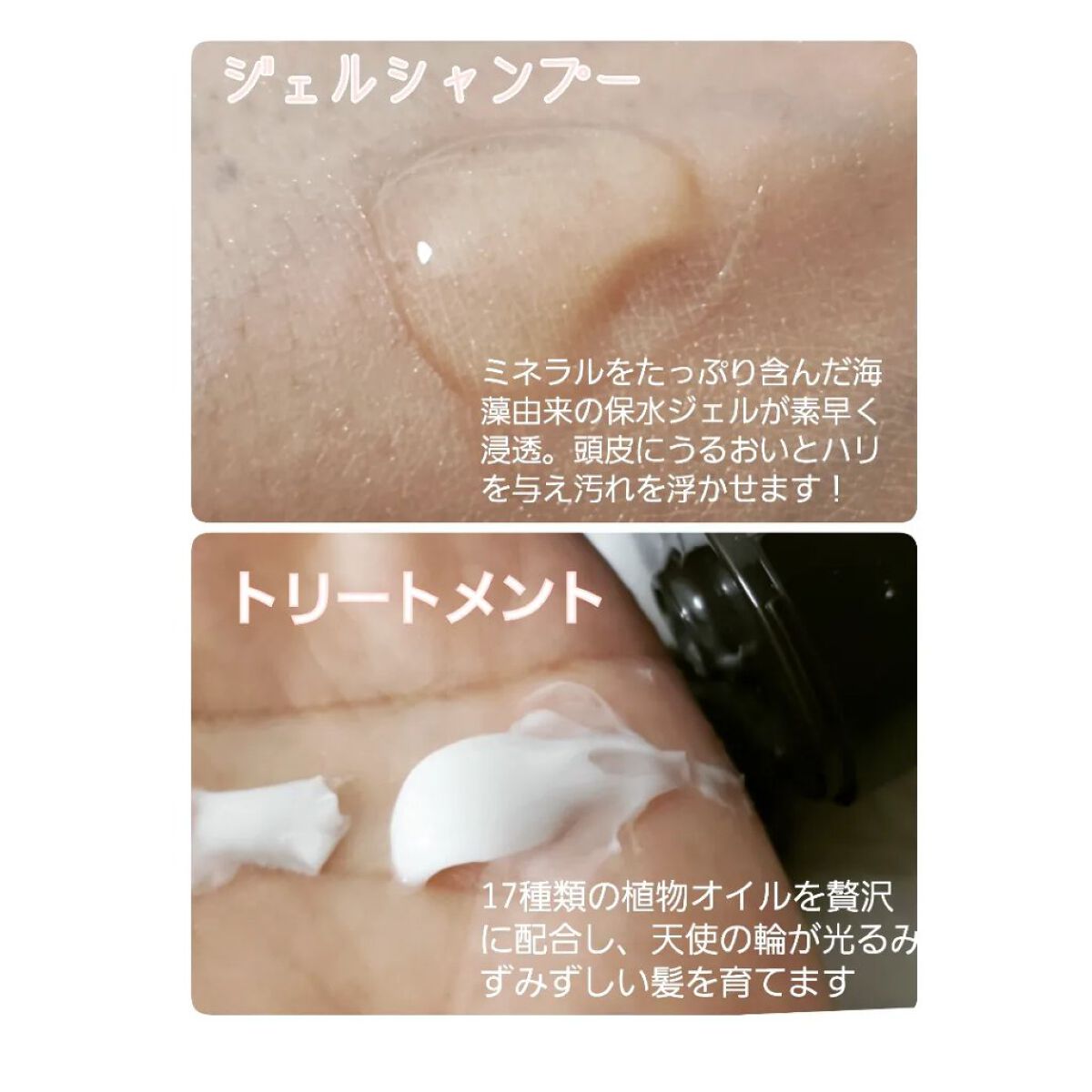 モイストアップ ジェル シャンプー/トリートメント/fuettarich (フエッタリッチ)/サロンシャンプーを使ったクチコミ（2枚目）