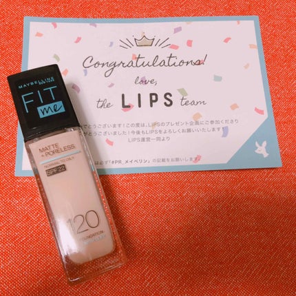 フィットミー リキッドファンデーション R/MAYBELLINE NEW YORK/リキッドファンデーションを使ったクチコミ(1枚目)