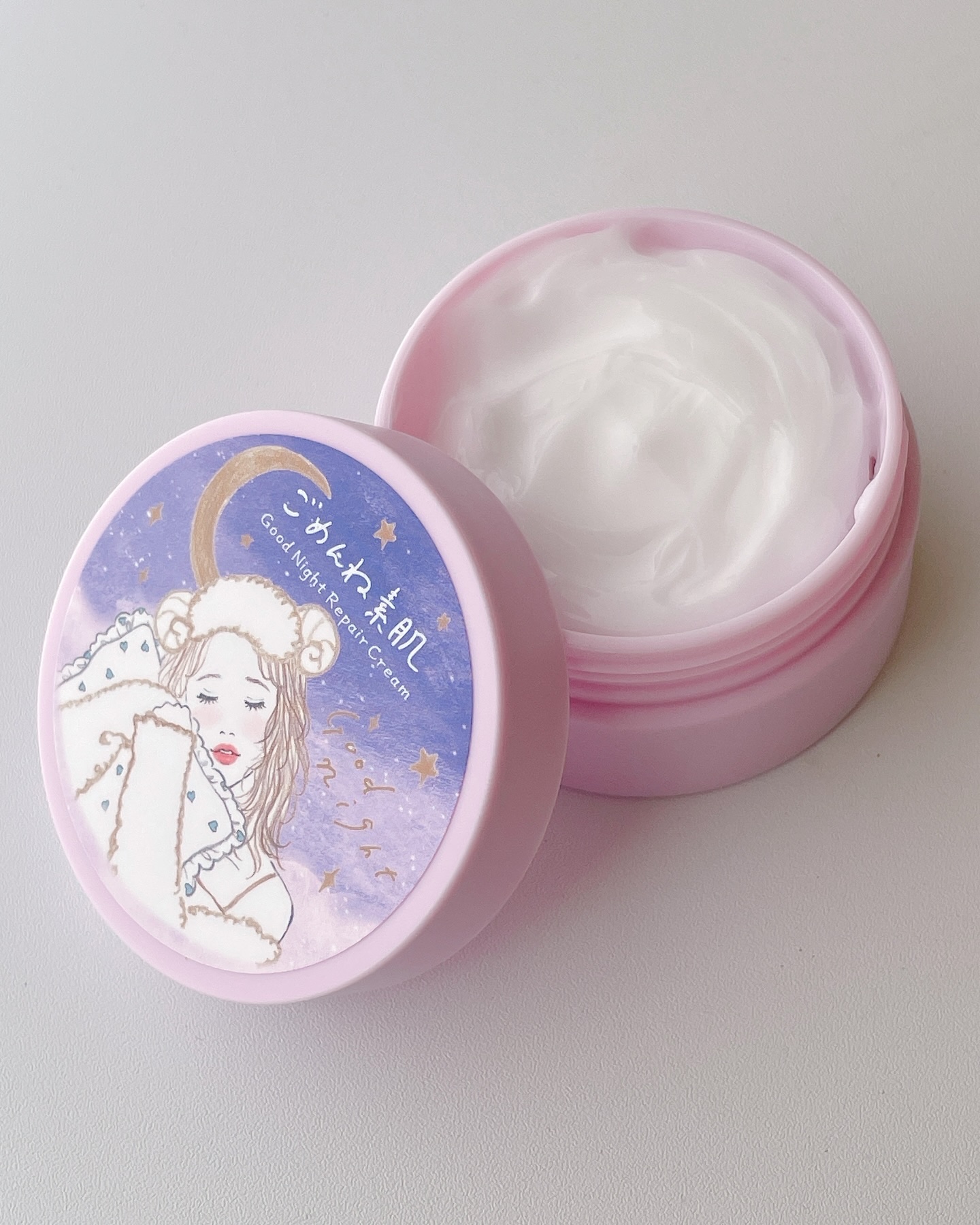 クリアターン ごめんね素肌 おやすみリペアクリーム/クリアターン/フェイスクリームを使ったクチコミ（2枚目）