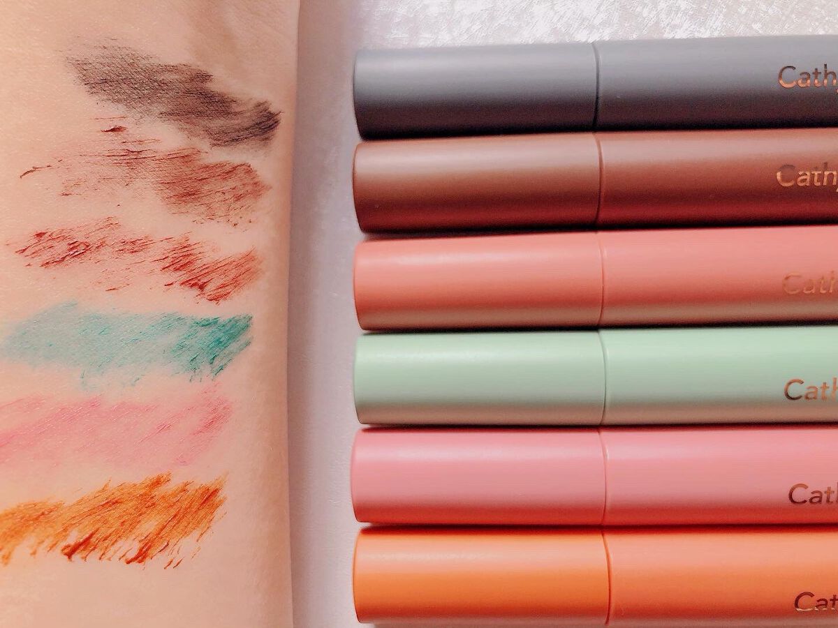 モンスーンカラーマスカラ 02 Saturn(ブラウン)/CathyDoll/マスカラを使ったクチコミ（2枚目）