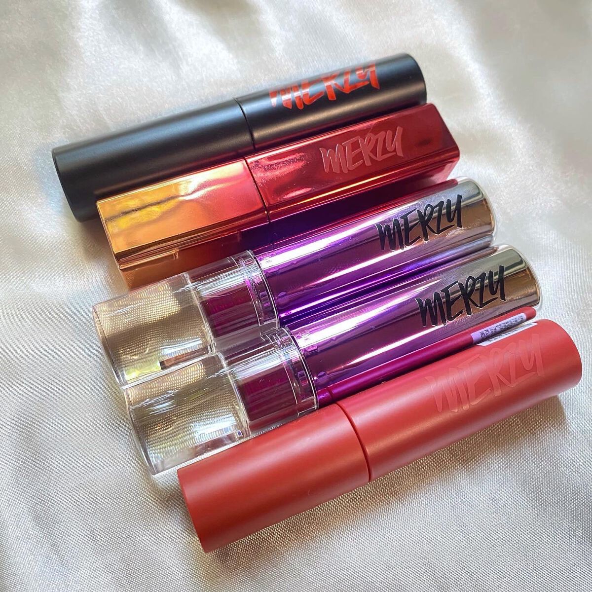 バイト ザ ビート メロウ ティント/MERZY/リップティントを使ったクチコミ（2枚目）