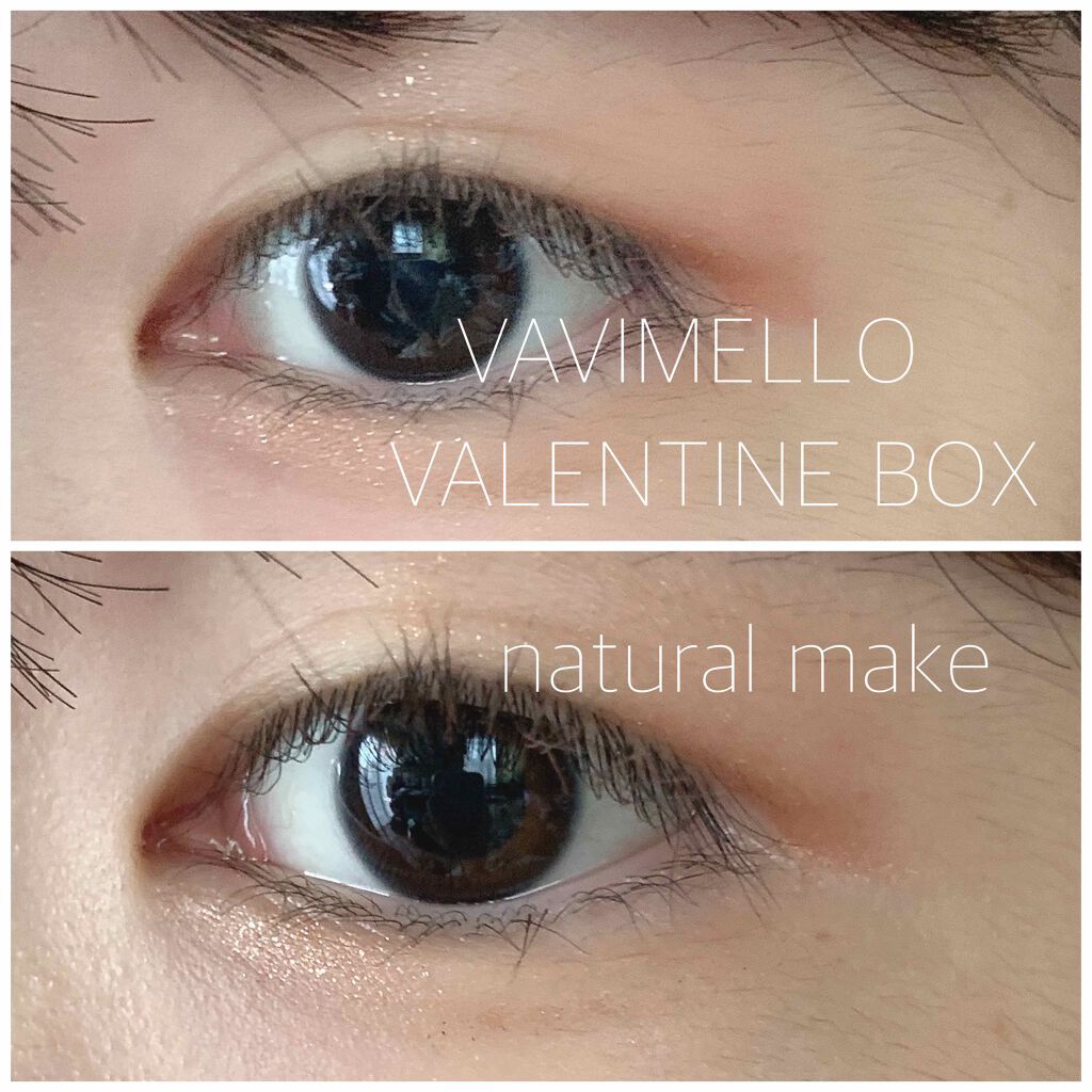 バレンタインボックス/VAVI MELLO/アイシャドウパレットを使ったクチコミ(1枚目)