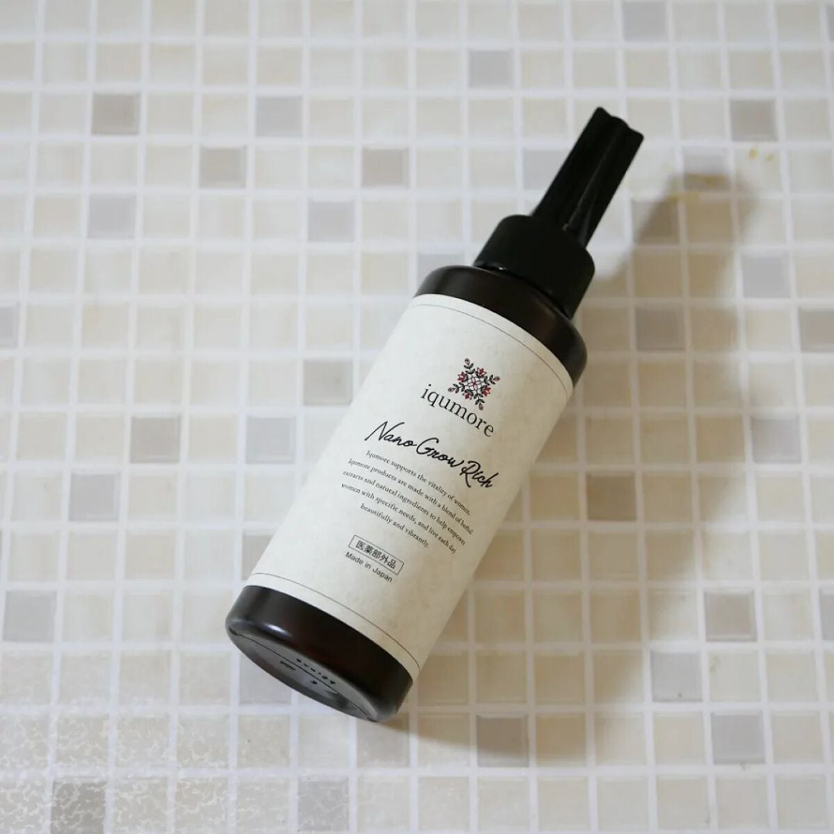 ナノグロウリッチ/iqumore/頭皮ローションを使ったクチコミ(1枚目)