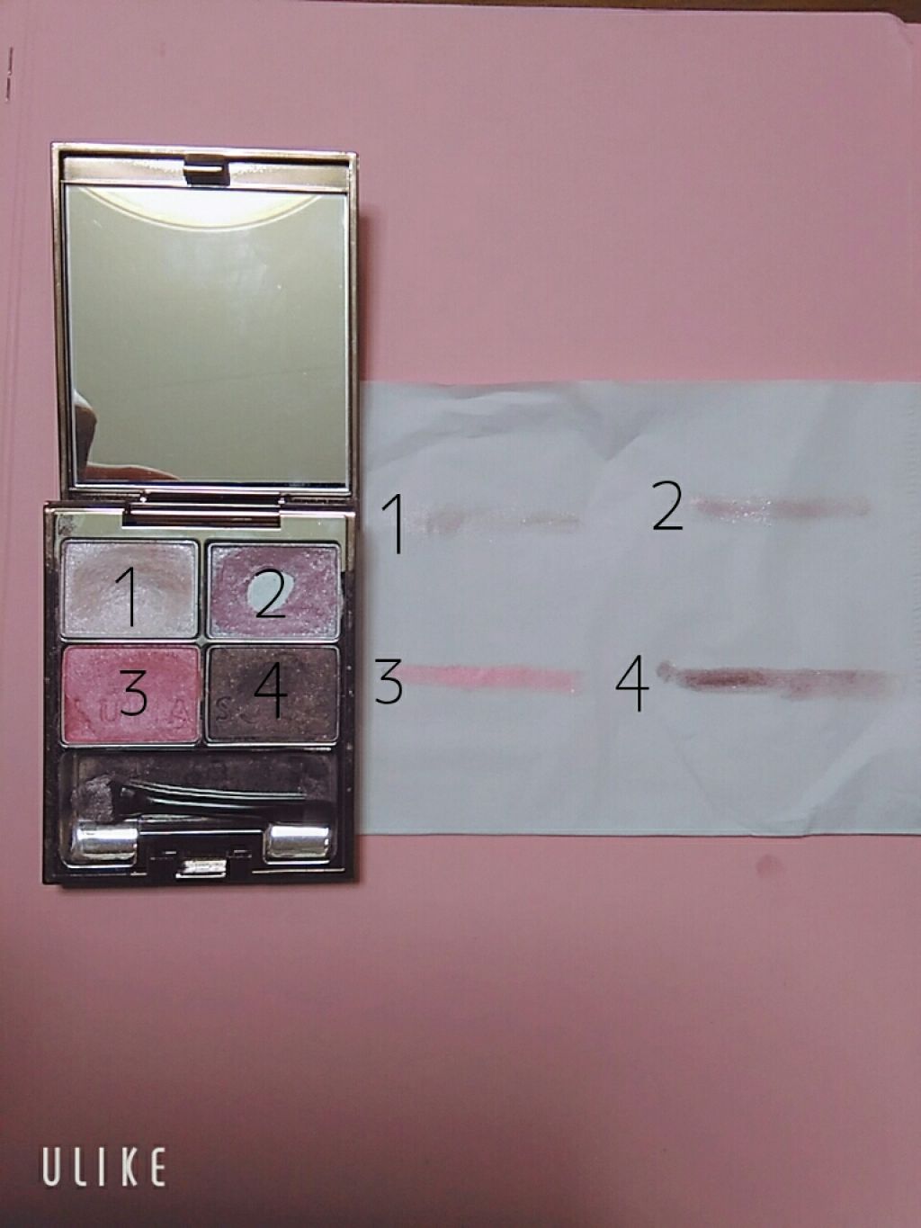 レイヤーブルームアイズ/LUNASOL/アイシャドウパレットを使ったクチコミ(3枚目)