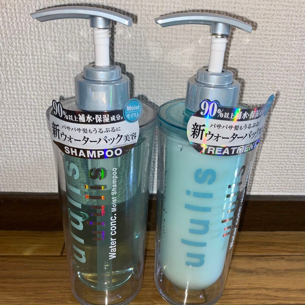 ウォーターコンク モイストシャンプー/ヘアトリートメント/ululis/市販シャンプーを使ったクチコミ(1枚目)