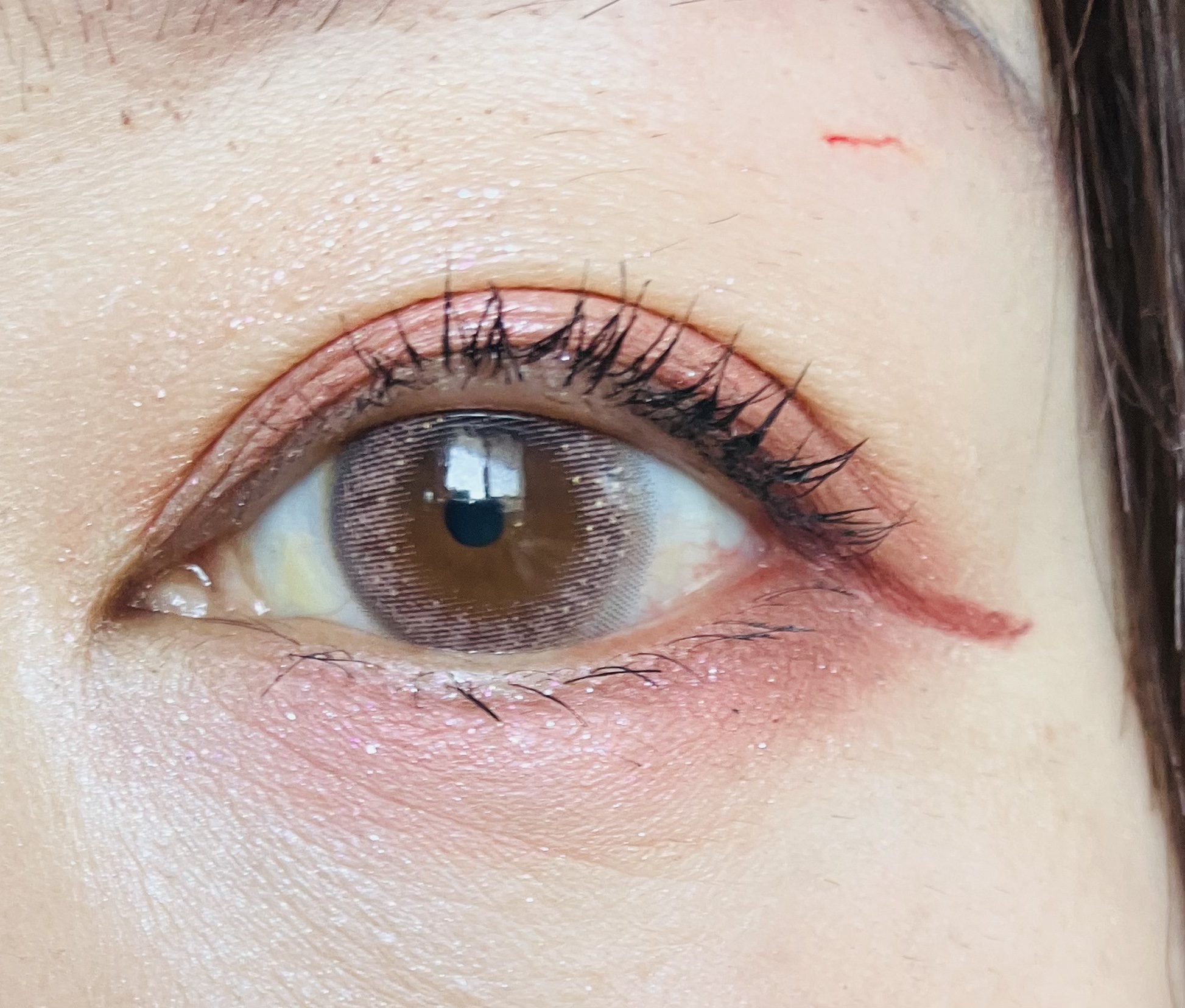 ジューシーピュアアイズ/キャンメイク/アイシャドウパレットを使ったクチコミ（3枚目）