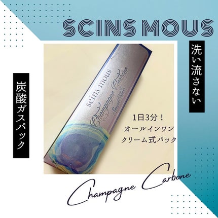 試してみた】シャンパーニュカーボン seins mousの効果・肌質別 試してみた】シャンパーニュカーボン seins mousの効果・肌質別