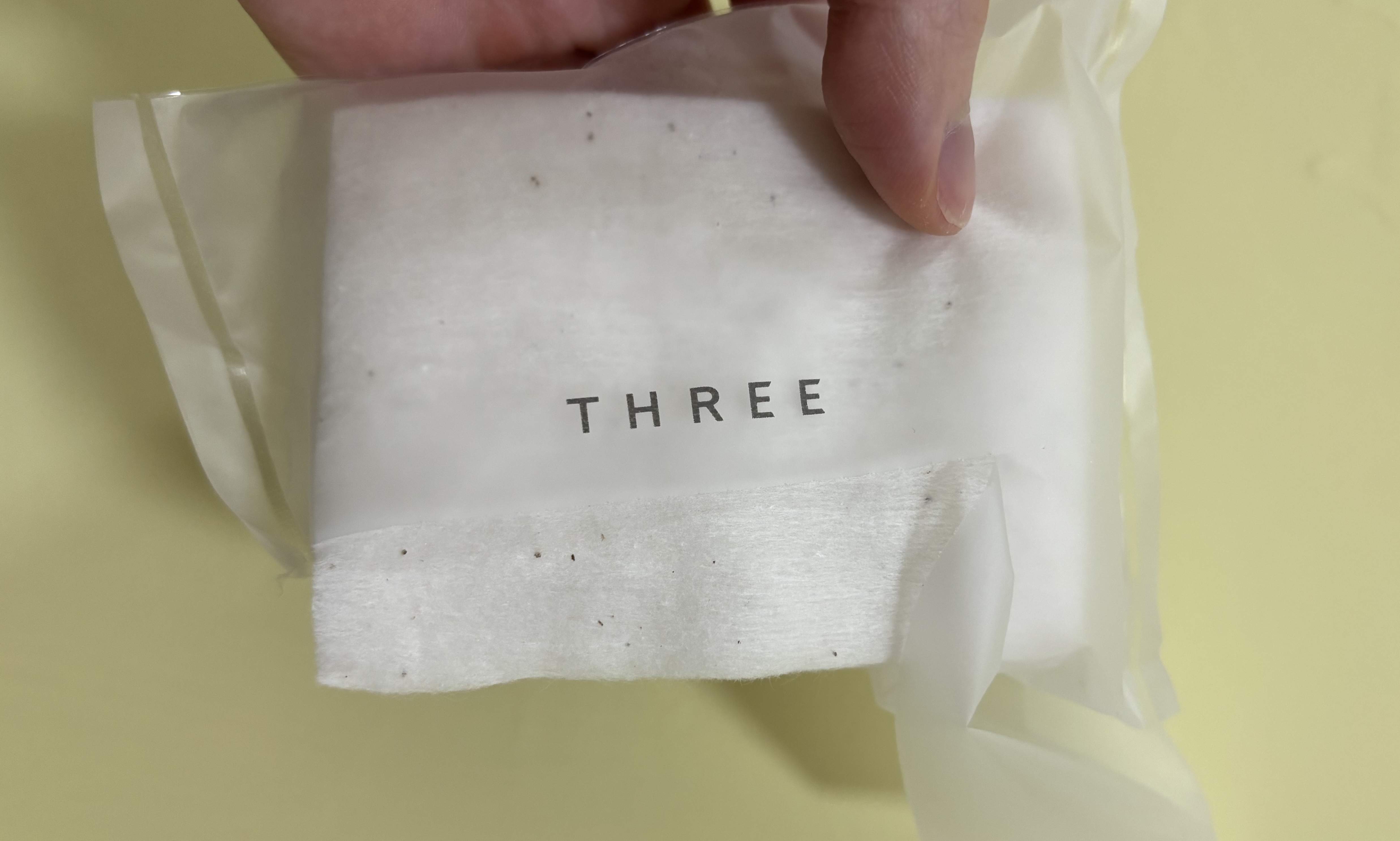 オーガニック コットン R/THREE/コットンを使ったクチコミ（1枚目）