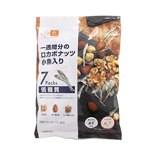 一週間分のロカボナッツ 小魚入り 25g×7袋