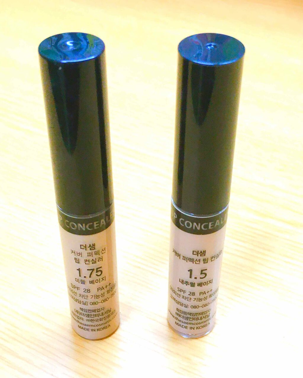 カバーパーフェクション チップコンシーラー/the SAEM/リキッドコンシーラーを使ったクチコミ(1枚目)