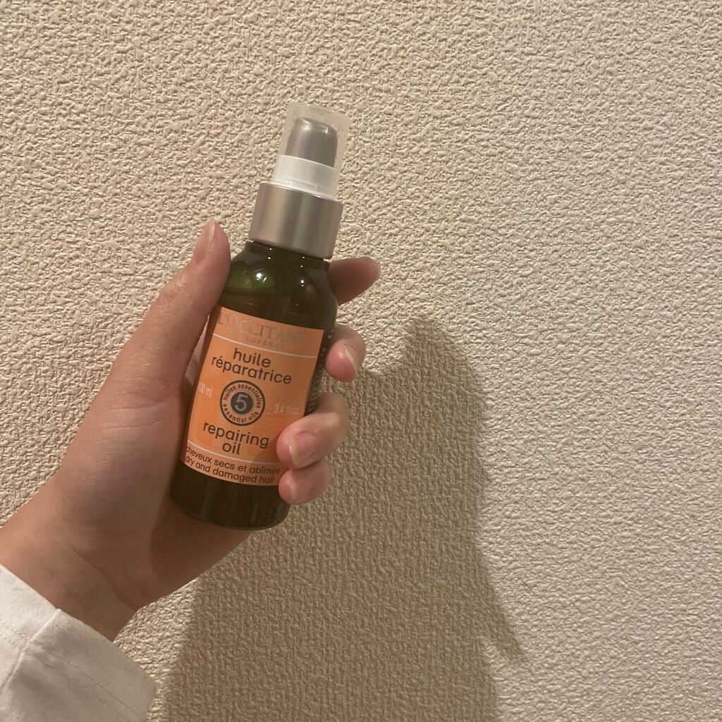 ファイブハーブス リペアリングヘアオイル/L'OCCITANE/ヘアオイルを使ったクチコミ(1枚目)