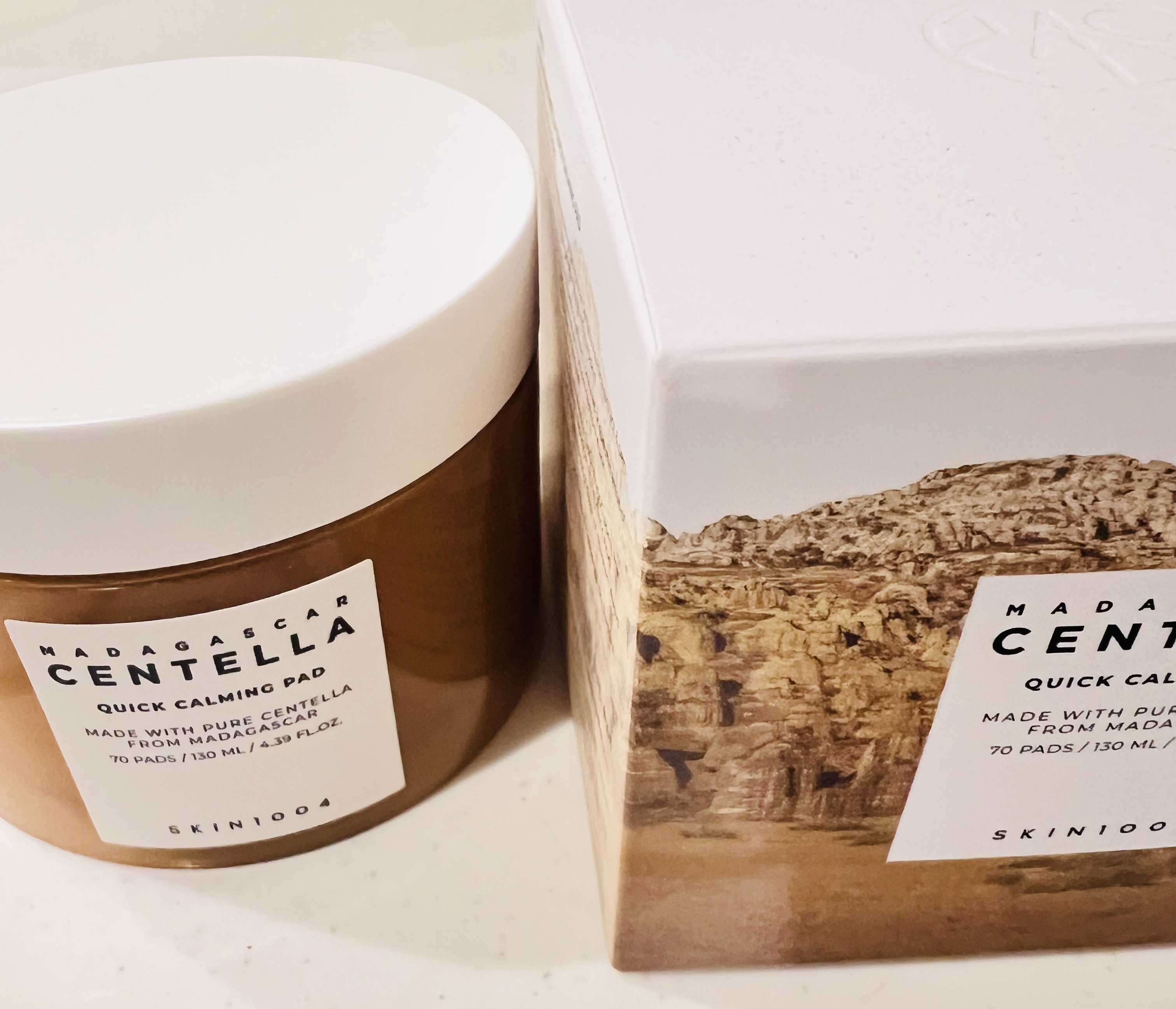 センテラ クイックカーミングパッド/SKIN1004/トナーパッドを使ったクチコミ（1枚目）