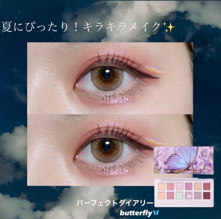 エクスプローラ12色 動物アイシャドウパレット/PERFECT DIARY/アイシャドウパレットを使ったクチコミ(1枚目)