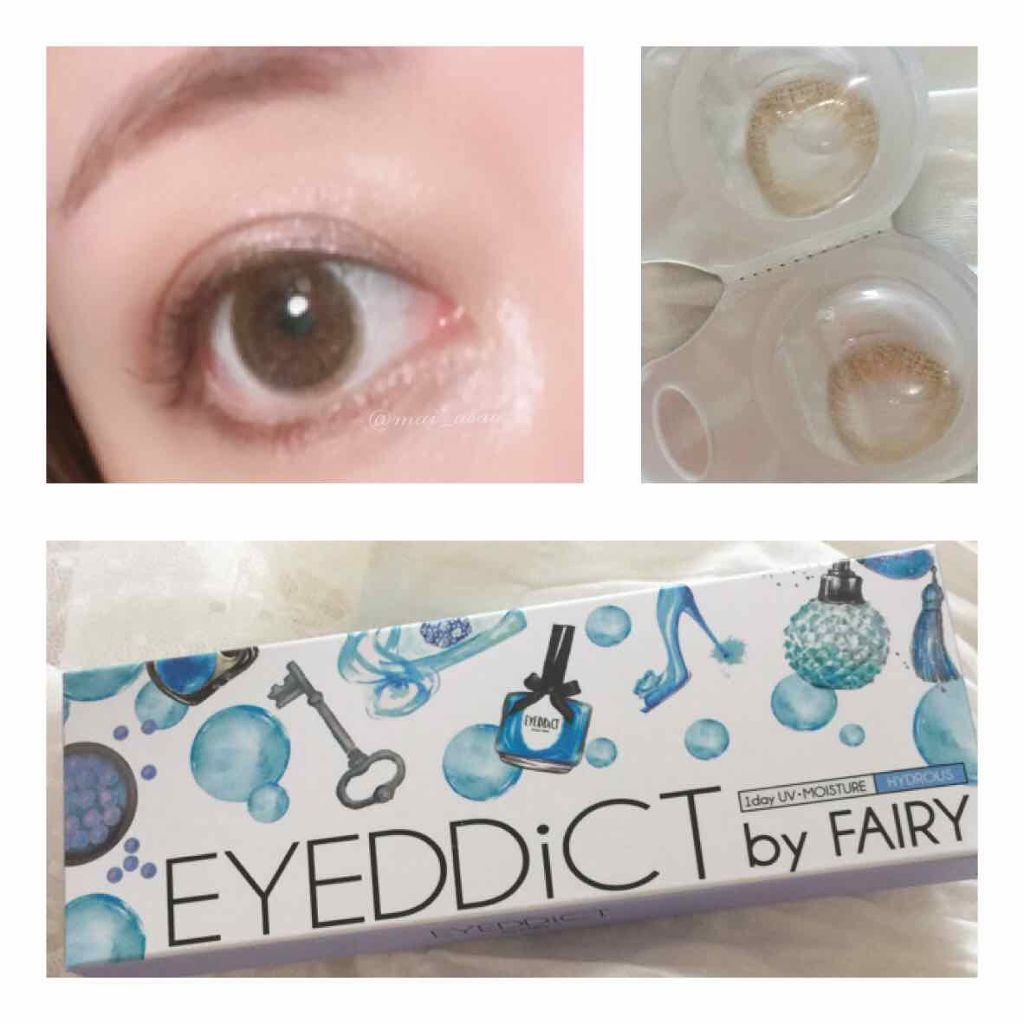 アイディクト byフェアリー/FAIRY/カラーコンタクトレンズを使ったクチコミ（1枚目）