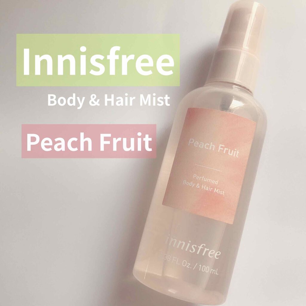 パフュームド ボディ＆ヘアミスト/innisfree/香水(その他)を使ったクチコミ（1枚目）