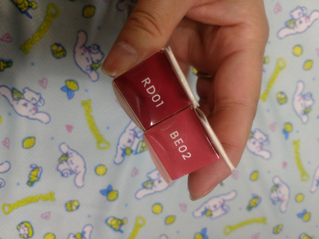 ポポリップティント R2 モダンパープル/Witch's Pouch/リップティントを使ったクチコミ（3枚目）