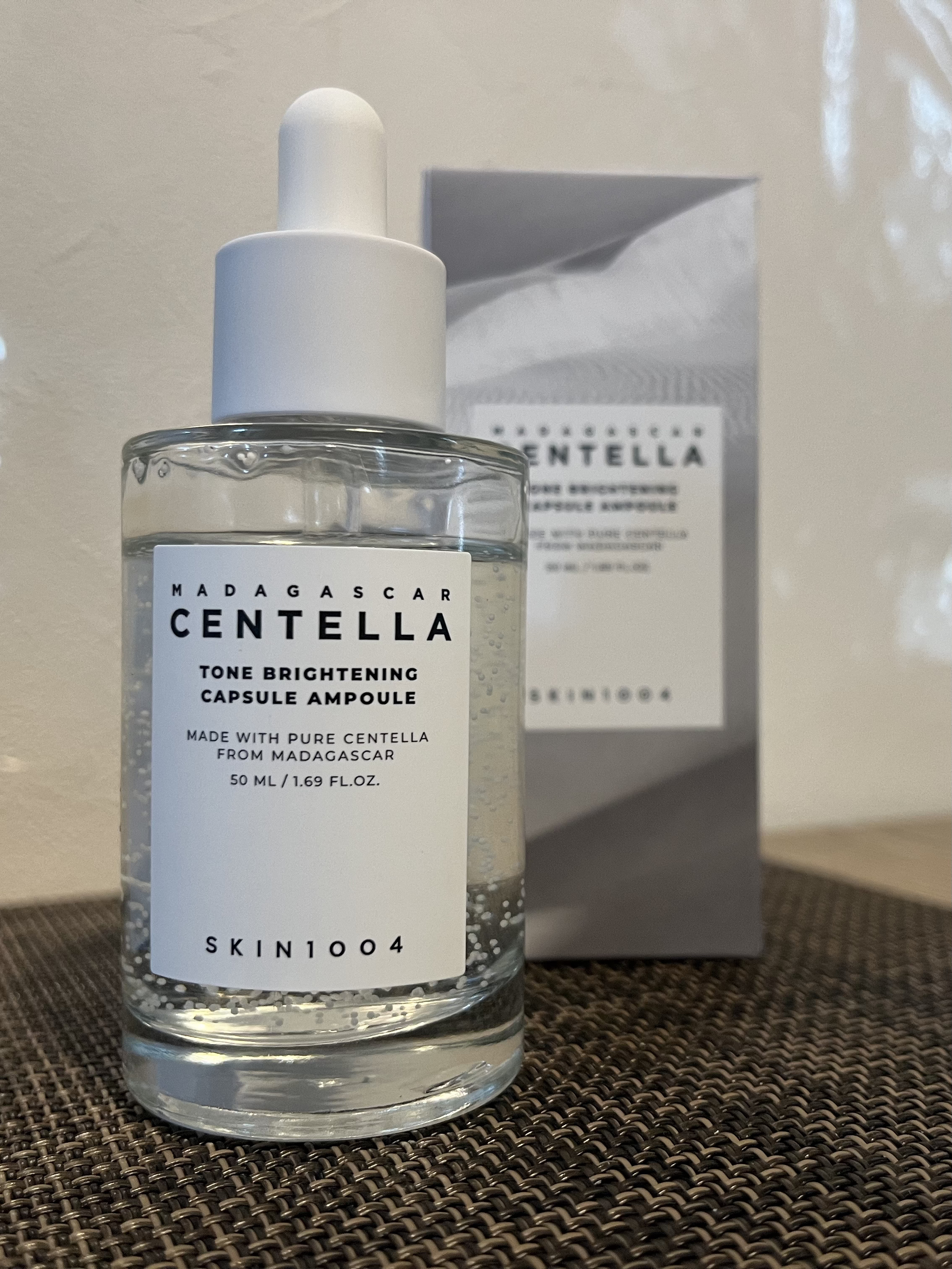 トーンブライトニング カプセルアンプル/SKIN1004/美容液を使ったクチコミ（1枚目）