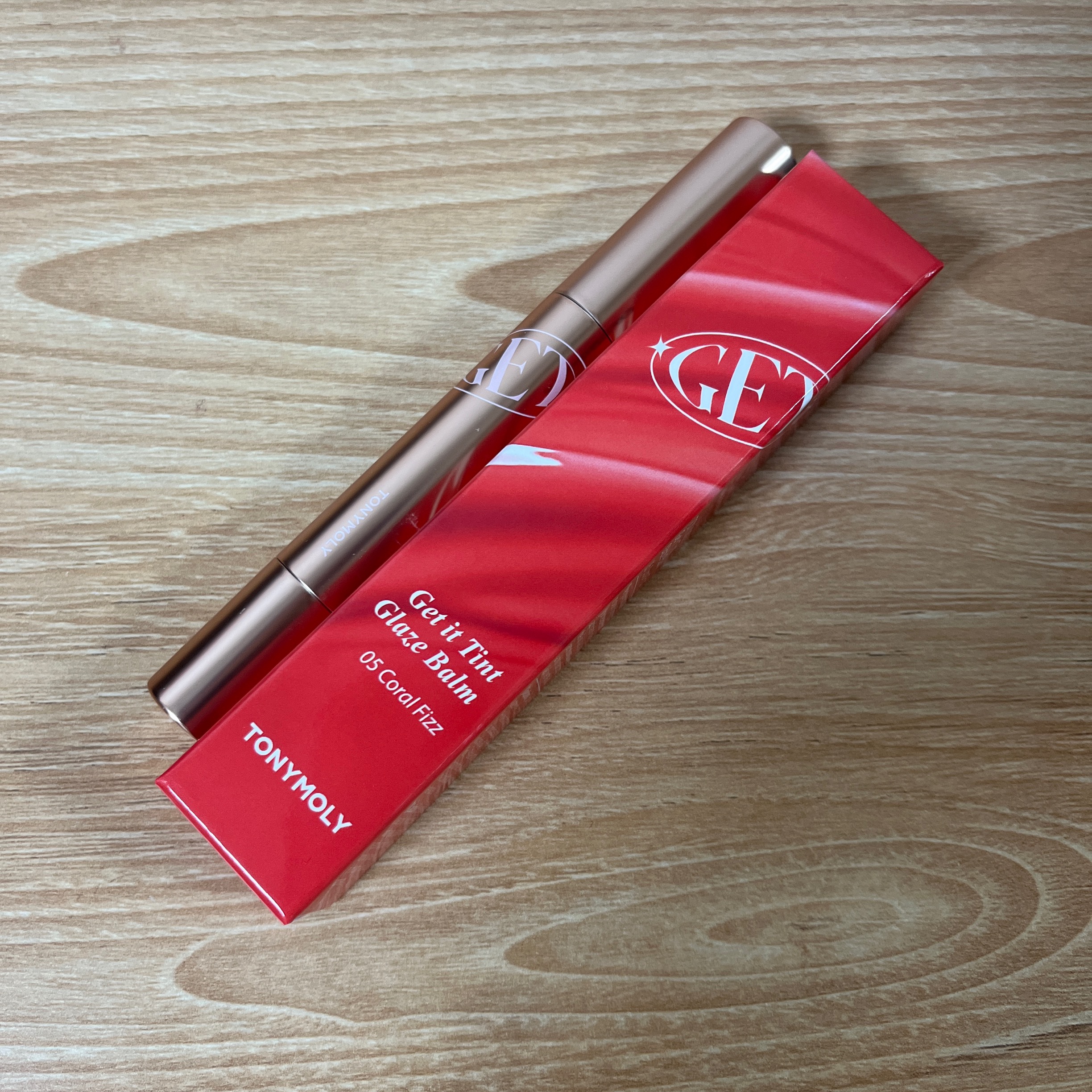 ゲットイットティントグレーズバーム/TONYMOLY/リップティントを使ったクチコミ（1枚目）