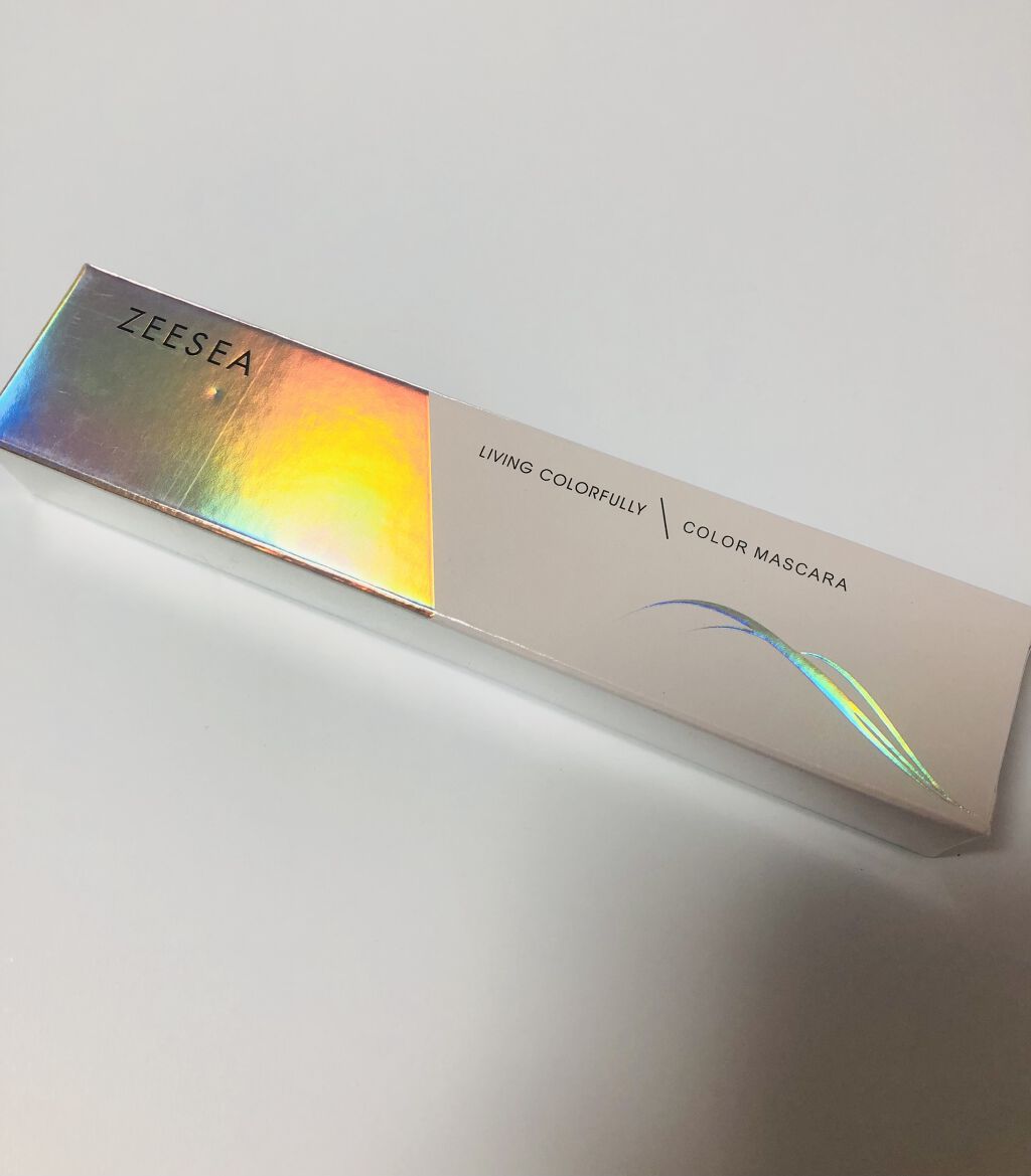 ダイヤモンドシリーズ カラーマスカラ 青グレイ/ZEESEA/マスカラを使ったクチコミ（1枚目）