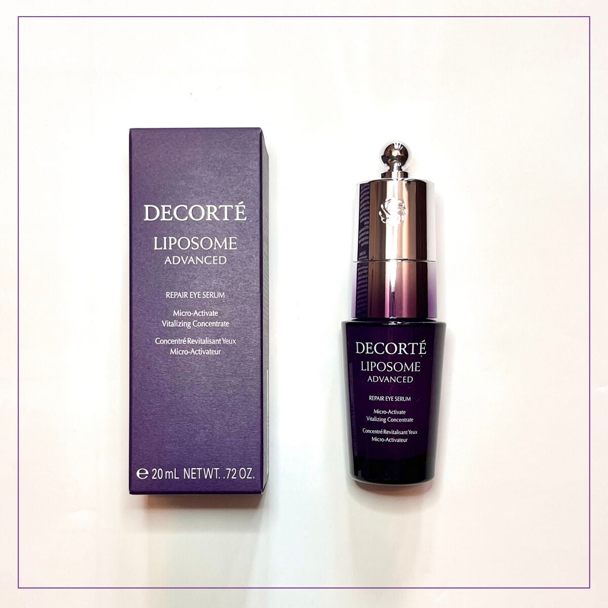 リポソーム アドバンスト リペアアイセラム/DECORTÉ/アイケア・アイクリームを使ったクチコミ(2枚目)
