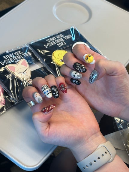 ジェルネイル(ライト対応)/セリア/ジェルネイルを使ったクチコミ(2枚目)