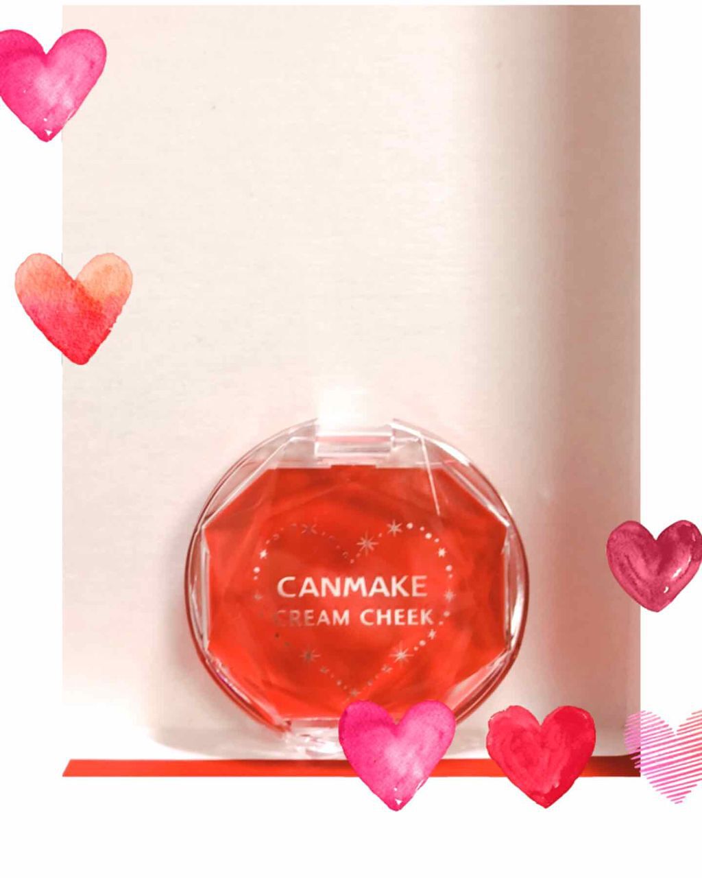 クリームチーク/キャンメイク/ジェル・クリームチークを使ったクチコミ（1枚目）