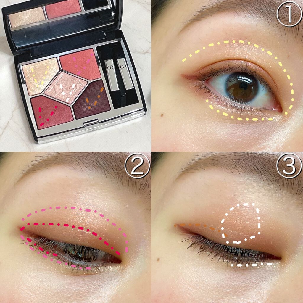 【旧】サンク クルール クチュール/Dior/アイシャドウパレットを使ったクチコミ（3枚目）