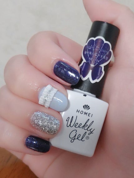 ウィークリージェル/HOMEI/ジェルネイルを使ったクチコミ(3枚目)